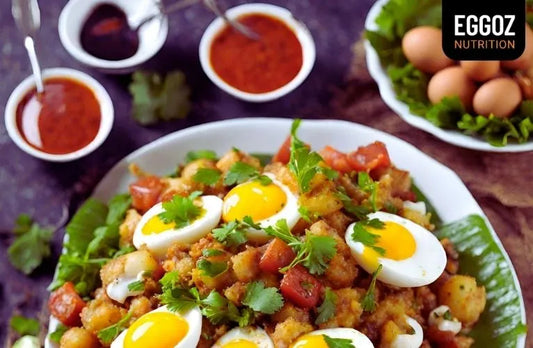 Craving some Chatpata Chaat? Try this Nutritious Egg Chaat!