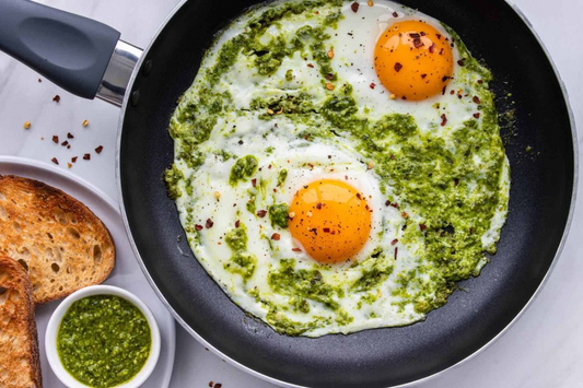 Pesto Eggs Recipe