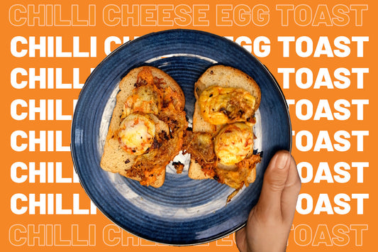 Chilli Cheese Egg Toast Recipe