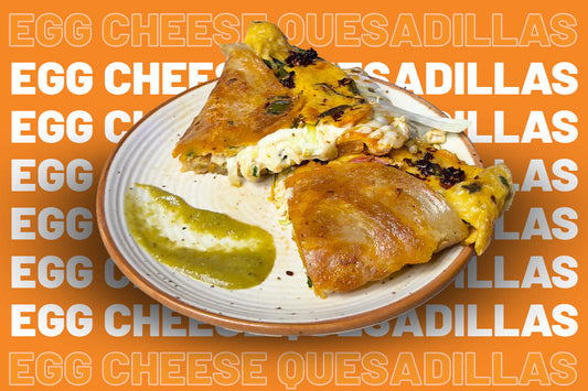 Egg Cheese Quesadilla Recipe By Eggoz