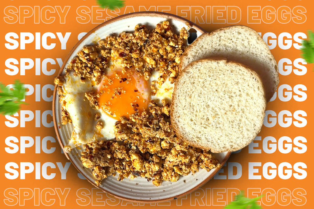 Spicy Sesame Fried Eggs - [2025’s Easiest Recipe]