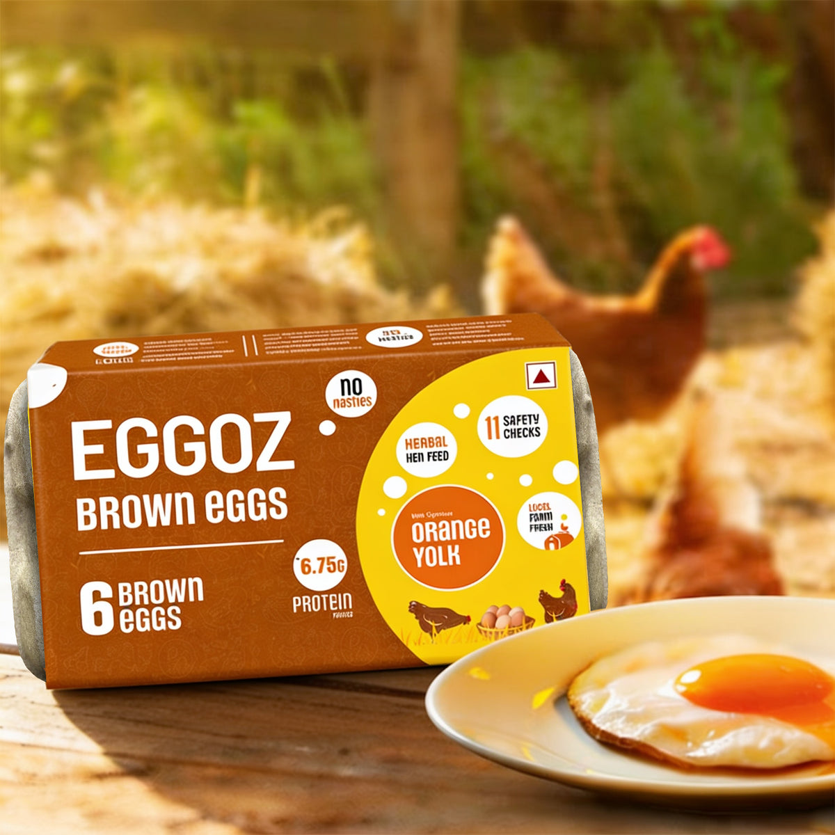 Nutrition Brown Eggs