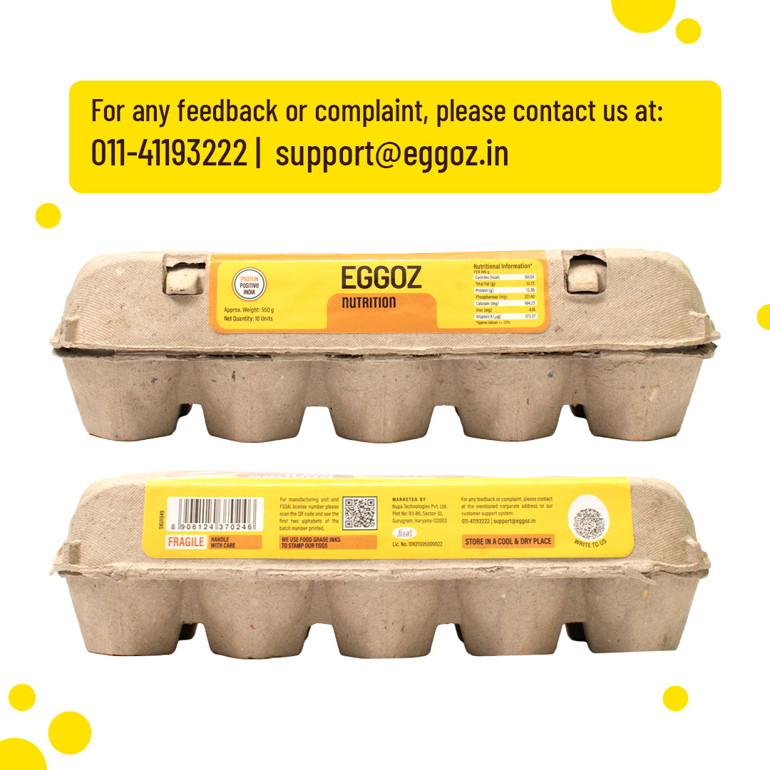 Eggoz Nutrition White Eggs