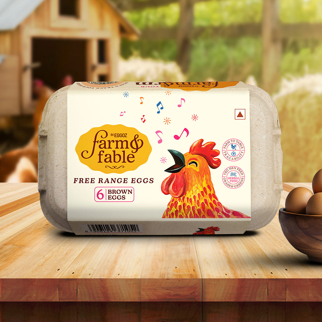 Farm & Fable Free Range Brown Eggs