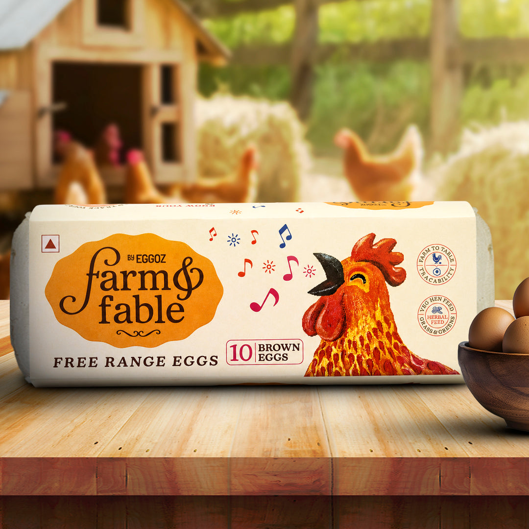 Farm & Fable Free Range Brown Eggs