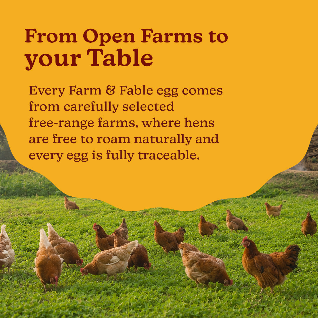 Farm & Fable Free Range Brown Eggs