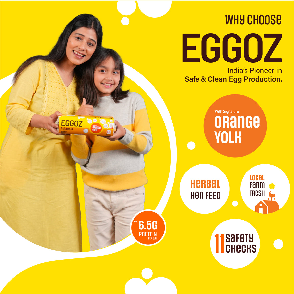 Eggoz Nutrition White Eggs