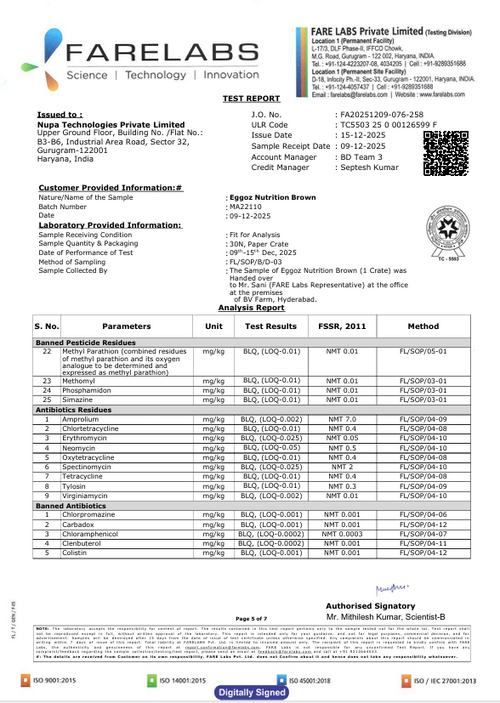 Brown Eggs Dec'25-Report 6
