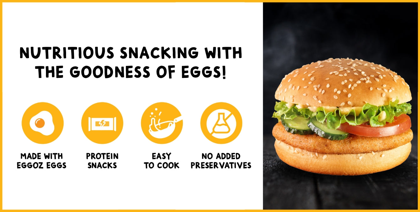 Eggoz Classic Burger Pattiez