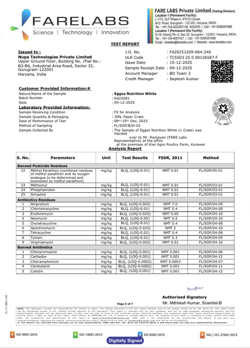White Eggs Dec'25-Report 10