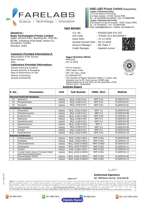 White Eggs Dec'25-Report 17