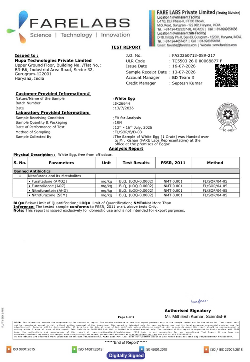 16th July'26-Report